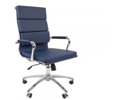 Кресло руководительское CHAIRMAN 750 синий