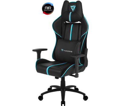 Кресло компьютерное игровое ThunderX3 BC5 Black-Cyan AIR