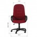 Кресло офисное CHAIRMAN 727 бордовое ткань