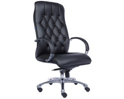 Кресло руководителя Everprof Monaco Экокожа Черный-foto4