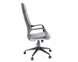 Кресло руководителя Everprof Trio Black T ткань серый-foto4