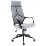 Кресло руководителя Everprof Trio Black T ткань серый