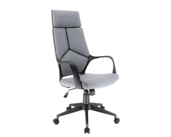 Кресло руководителя Everprof Trio Black T ткань серый-foto5