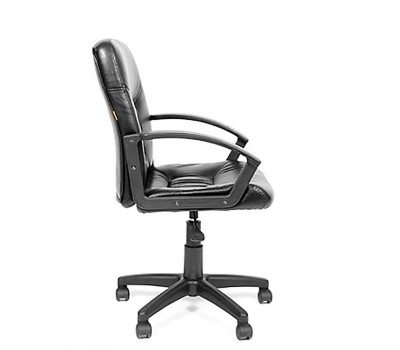 Кресло оператора CHAIRMAN 651 черное, экокожа