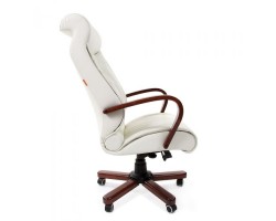 Кресло руководителя CHAIRMAN 420 WD белое-foto2