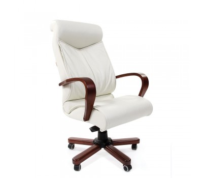 Кресло руководителя CHAIRMAN 420 WD белое