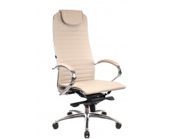Кресло руководителя Everprof Deco Экокожа Бежевый-foto2