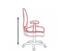 Кресло кожаное для руководителя  CHAIRMAN 411 черное-foto3