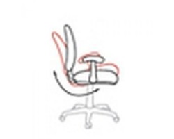 Кресло для руководителя CHAIRMAN CH 840 white серое-foto3