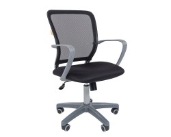 Кресло офисное CHAIRMAN 698 grey черное