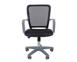 Кресло офисное CHAIRMAN 698 grey черное-foto3