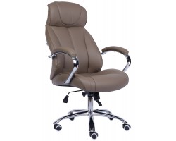 Кресло руководителя Everprof Forum TM Экокожа Бежевый