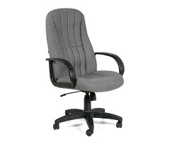Кресло  CHAIRMAN CH 685 ткань серое