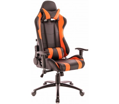 Геймерское кресло Everprof Lotus S2 экокожа оранжевый