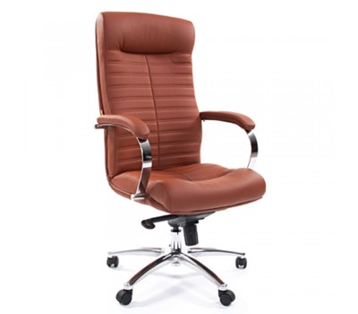 Кресло для руководителя CHAIRMAN 480 коричневое Кресло для руководителя CHAIRMAN 480 коричневое