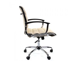 Кресло руководителя CHAIRMAN 760M бежевое-foto2