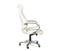 Кресло руководителя CHAIRMAN 420 белое-foto3