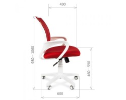 Кресло офисное CHAIRMAN 696 черное-foto3