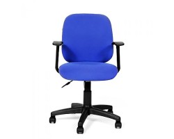 Кресло для сотрудника CHAIRMAN CH 670 голубое-foto3