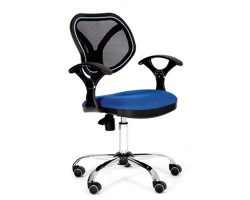 Кресло компьютерное CHAIRMAN 380 синее