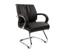 Кресло для посетителя CHAIRMAN 445 черное