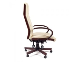 Кресло  для руководителя CHAIRMAN 411 бежевое-foto2