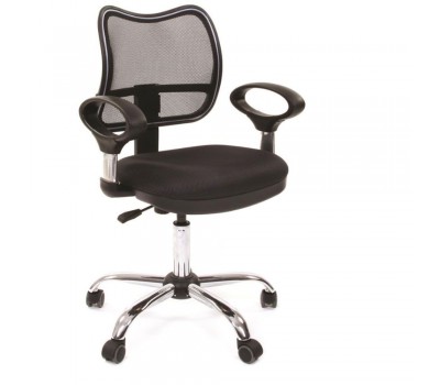 Кресло для персонала CHAIRMAN CH 450 хром черное Кресло для персонала CHAIRMAN CH 450 хром черное