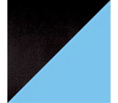 Кресло CHAIRMAN Game 15 черно/голубое