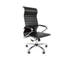 Кресло для руководителя CHAIRMAN 701 Эко черное