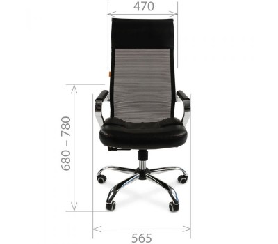 Кресло для руководителя CHAIRMAN 700 черное, сетчатый акрил Кресло для руководителя CHAIRMAN 700 черное, сетчатый акрил