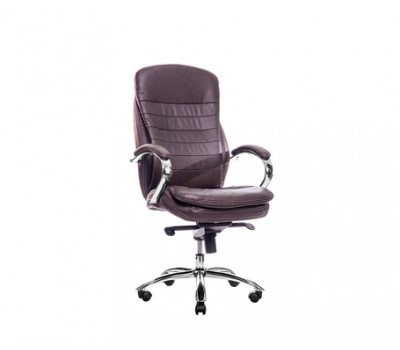 Кресло руководителя Everprof Valencia M Кожа Коричневый