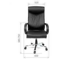 Кресло руководителя CHAIRMAN 420 коричневое-foto3