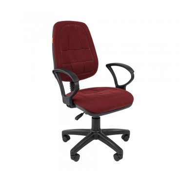 Кресло для персонала Chairman 652, бордовое