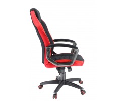 Геймерское кресло Everprof Stels T Ткань Красный-foto3