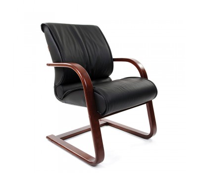 Кресло для посетителя CHAIRMAN 445 WD черное Кресло для посетителя CHAIRMAN 445 WD черное