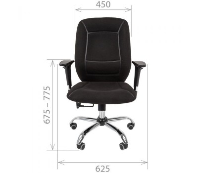 Кресло для сотрудника CHAIRMAN CH 888 черное Кресло для сотрудника CHAIRMAN CH 888 черное