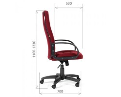 Кресло  офисное CHAIRMAN 727 черное ткань-foto2