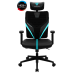 Кресло компьютерное игровое ThunderX3 YAMA1 Black-Cyan