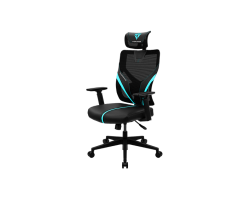 Кресло компьютерное игровое ThunderX3 YAMA1 Black-Cyan-foto6