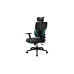 Кресло компьютерное игровое ThunderX3 YAMA1 Black-Cyan