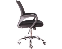 Кресло для персонала Everprof EP 696 сетка черный-foto2