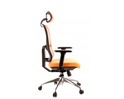 Кресло офисное Everprof Everest S сетка оранжевый-foto3