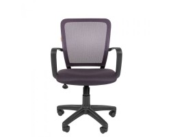 Кресло офисное CHAIRMAN 698 black серое-foto3