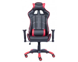 Геймерское кресло Everprof Lotus S10 экокожа красный-foto3