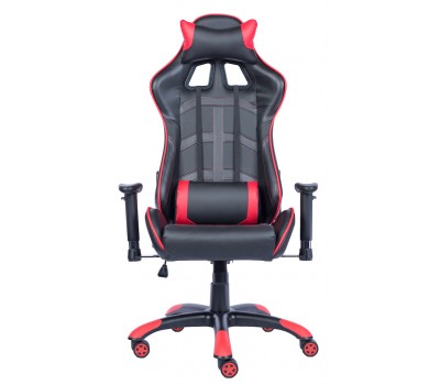 Геймерское кресло Everprof Lotus S10 экокожа красный