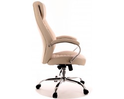 Кресло руководителя Everprof Era TM Экокожа Бежевый-foto2
