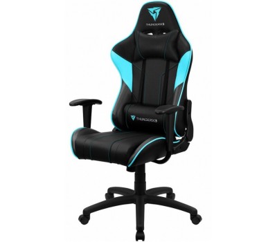 Кресло компьютерное игровое ThunderX3 EC3 Black-Cyan AIR