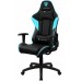 Кресло компьютерное игровое ThunderX3 EC3 Black-Cyan AIR