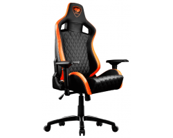 Кресло компьютерное игровое Cougar ARMOR S Black-Orange [3MGC2NXB.0001]-foto2