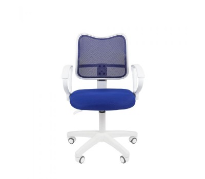 Кресло офисное CHAIRMAN 450 LT White синее